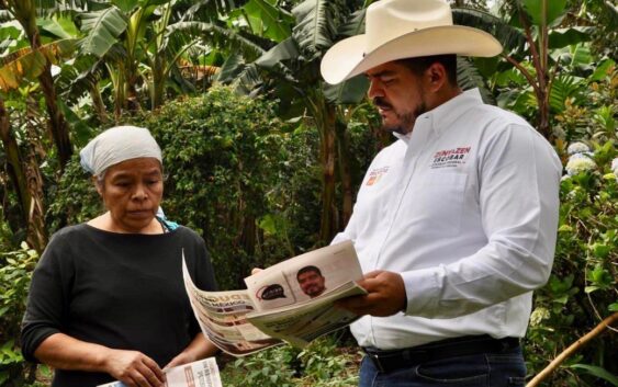 Zenyazen Escobar: con cercanía y compromiso llega al corazón de Ixtaczoquitlán