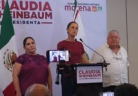 Promete Sheinbaum mejorar carreteras de Veracruz y rescatar la petroquímica