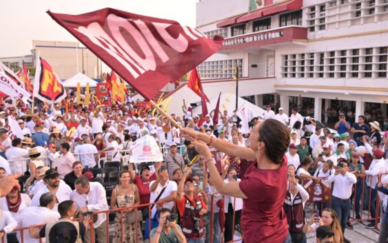 En Veracruz continuará la 4T pese a la guerra sucia: SHEINBAUM