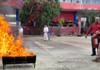 Capacitan contra incendios a cuerpo de seguridad física municipal