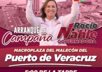 Invita Rocío Nahle inicio de campaña en Veracruz puerto