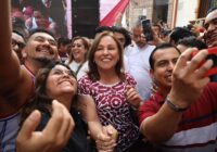 Rocío Nahle se registra ante el OPLEcomo candidata a la gubernatura deVeracruz