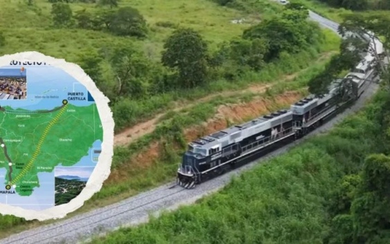Tren del Istmo tendrá rival: así es el Ferrocarril Interoceánico que planea Honduras