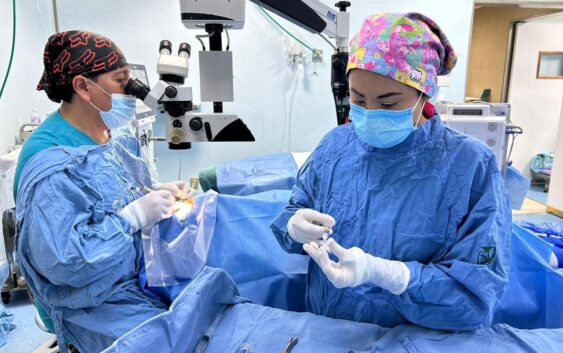 Realiza IMSS Veracruz Sur 2ª Jornada de Cirugía de Cataratas