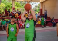 Celebran Día del Niño con Cuadrangular Amistoso de Basquetbol Inclusivo