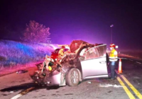 Mueren tres personas en accidente carretero en la autopista Tuxpan-Tampico