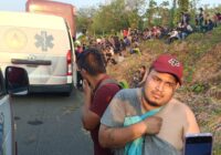 Abandonan a mas de 500 migrantes en la Tinaja-Cosoleacaque