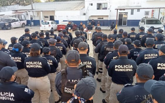 Reciben Policías Municipales la plática ‘Impacto del calor en el estado de ánimo y la salud mental’