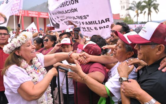 Río Blanco, cuna de la organización obrera respalda a la candidata de MORENA