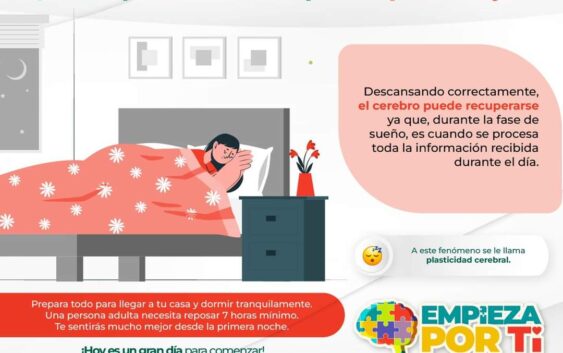 Higiene del sueño, esencial para la salud física y mental: IMSS Veracruz Sur