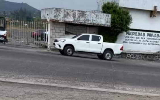 Movilización policial, tras reporte del resguardo de un cuerpo en Coatzintla