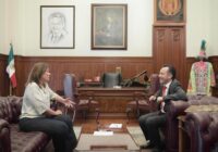 ROCÍO NAHLE SE REÚNE CON EL GOBERNADOR CUITLAHUAC GARCÍA