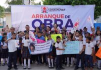 Comprometido con la educaciónGobierno de Cosoleacaque construye dos aulas en primaria de Barrancas.