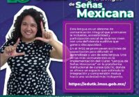 Informa IMSS Veracruz Sur sobre Lengua de Señas Mexicana