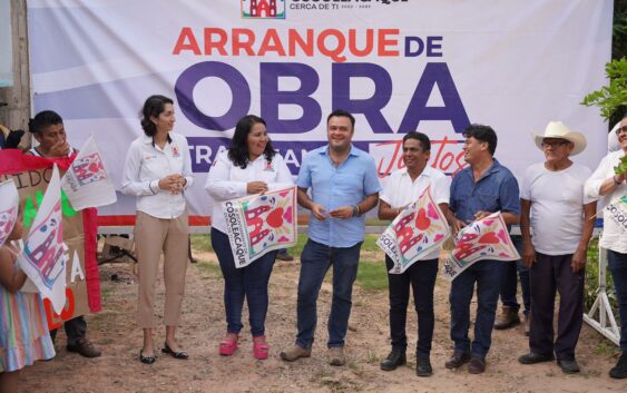 Vecinos de San Pedro Martir beneficiados con obra de red de ampliación eléctrica.