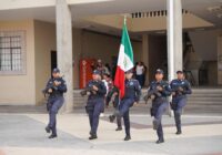 El Gobierno de Cosoleacaque realiza lunes de actos cívicos.