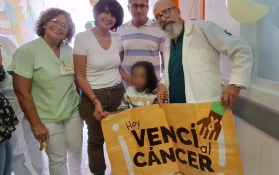 Gracias a personal del OncoCREAN del HGZ No. 36 en IMSS Veracruz Sur Yeshua pasa a vigilancia tras recibir tratamiento