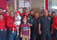 Vencen el cáncer y se convierten en bomberos de Coatzacoalcos por un día