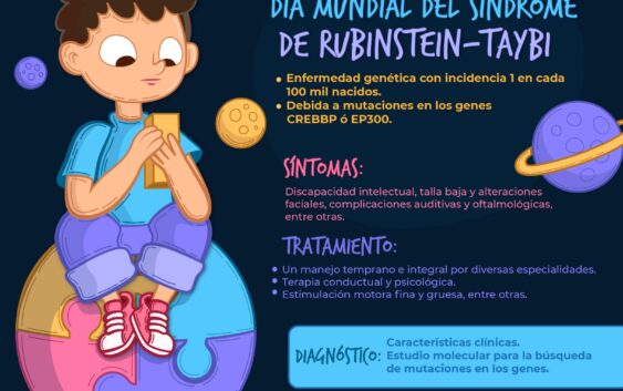 Explica IMSS Veracruz Sur sobre Síndrome de Rubinstein-Taybi
