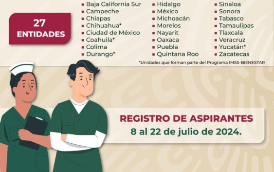 ENFERMERAS Y ENFERMEROS DE VERACRUZ TENDRÁN EMPLEO EN EL IMSS BIENESTAR EXHORTA ROCÍO NAHLE