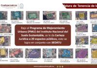 Busca Coatzacoalcos obtener más de 887 mil m² de superficie a favor del Patrimonio Municipal