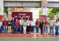 Participan más de 200 niños en programa municipal ‘Verano en tu Colonia’