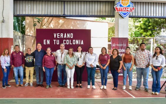 Participan más de 200 niños en programa municipal ‘Verano en tu Colonia’