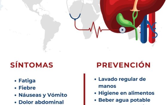 Advierte IMSS Veracruz Sur sobre tipos de hepatitis