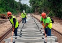 Hasta septiembre del 2024 operará al 100% la vía que conecta a Coatzacoalcos con Palenque