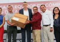 Entrega SEV equipos de cómputo a diferentes áreas de oficinas centrales