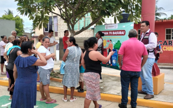 Ayuntamiento de Coatzacoalcos fomenta la separación de basura