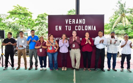 Lleva ‘Verano en tu Colonia’ actividades recreativas a niños de Coatzacoalcos