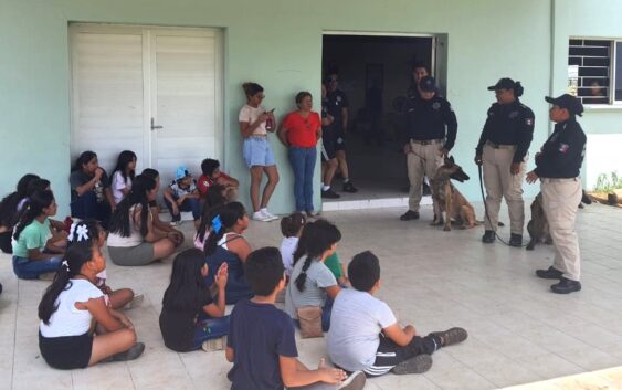 Trabaja Policía Municipal en la prevención social de la violencia y la delincuencia