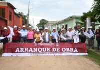 Arranca la pavimentacion de la calle Crisantemos en beneficio de 250 familias