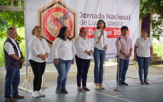 Arranca la Semana Nacional de la Lucha Contra el Dengue en Cosoleacaque.