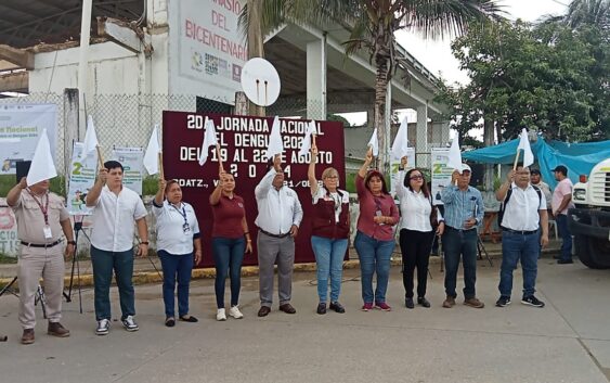 Intensifican acciones contra el dengue, zika y chikungunya en Coatzacoalcos