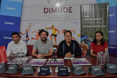 Presentan ‘Medio Maratón Olmeca 2024’ en Coatzacoalcos