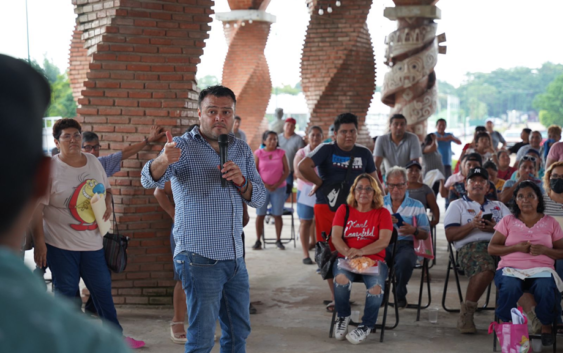 Trabajamos Juntos para construir un mejor Cosoleacaque: Ponciano Vázquez Parissi