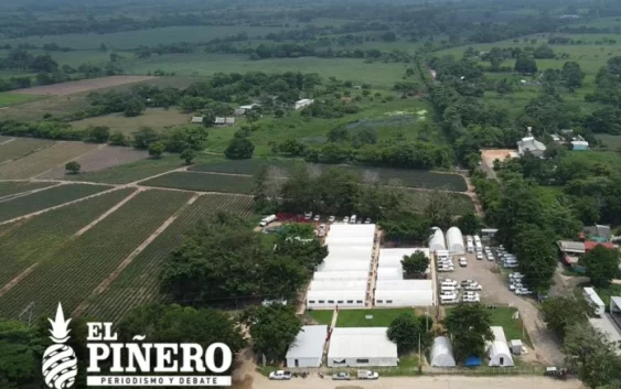 Empresa China se asienta en Loma Bonita, Oaxaca, para buscar gas natural; instala campamento de 300 exploradores