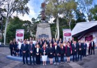 Realiza Congreso Guardia de Honor ante el monumento al Padre de la Patria