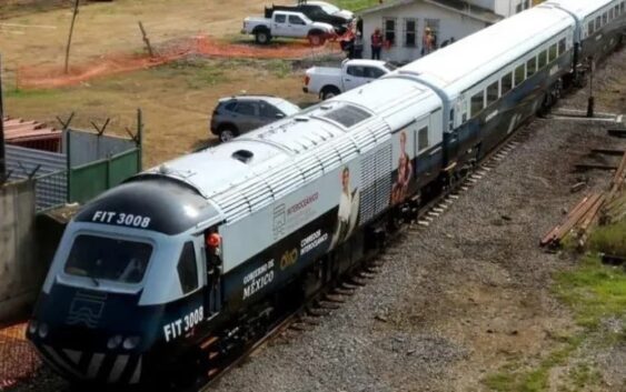 Disminuye el número de viajeros por el Tren Interoceánico, de Coatzacoalcos a Salina Cruz