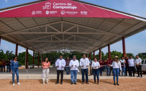 Inauguran ‘Centro Municipal de Compostaje’ en Coatzacoalcos