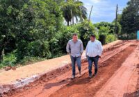 Avanzan obras en la localidad de Coacotla en Cosoleacaque.