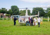 Despliegan operativo aéreo para rescatar familias de Laguna de Cabezo