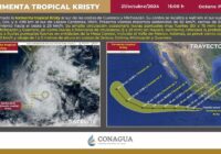 Tormenta tropical ‘Kristy’: Impacto y trayectoria en las costas de México