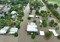 Jesús Carranza se ve afectado por desbordamiento del río Coatzacoalcos