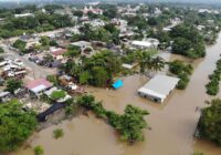 Se inunda Jesús Carranza, en el sur de Veracruz