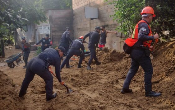 Temporal lluvioso dejó más de 3 mil 400 viviendas afectadas en Coatzacoalcos
