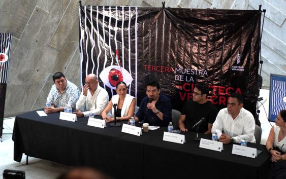 Presentan el programa general de actividades y proyecciones para el festival de cine “Tercera Muestra de la Cineteca Veracruz”