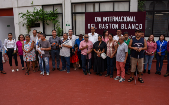 Conmemora Coatzacoalcos el ‘Día Mundial del Bastón Blanco’